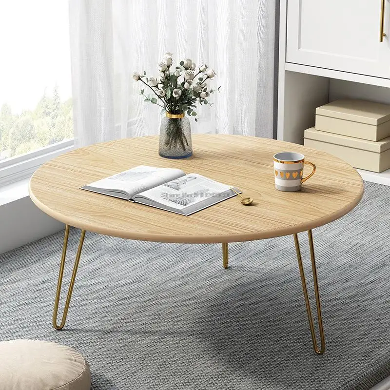 

Bay Window Small Coffee Table Light Luxury Home Balcony Small Table Simple Modern Sitting Tatami Table