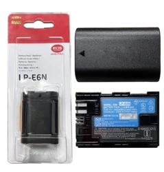 LP-E6N LPE6N 1865mAh Camera Battery for Canon EOS R 90D 80D 70D 60D 5D Mark IV III 5DSR 6D 5D 7D Mark II 5D Mark II 5DS 5DSR