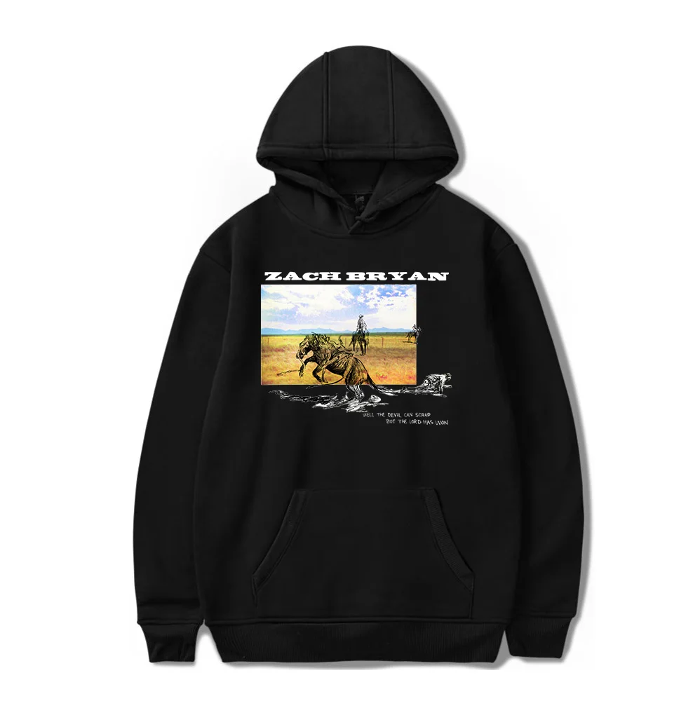 

Zach Bryan Album Merch Hoodies, estilo casual impresso pulôveres, camisola Singer, streetwear