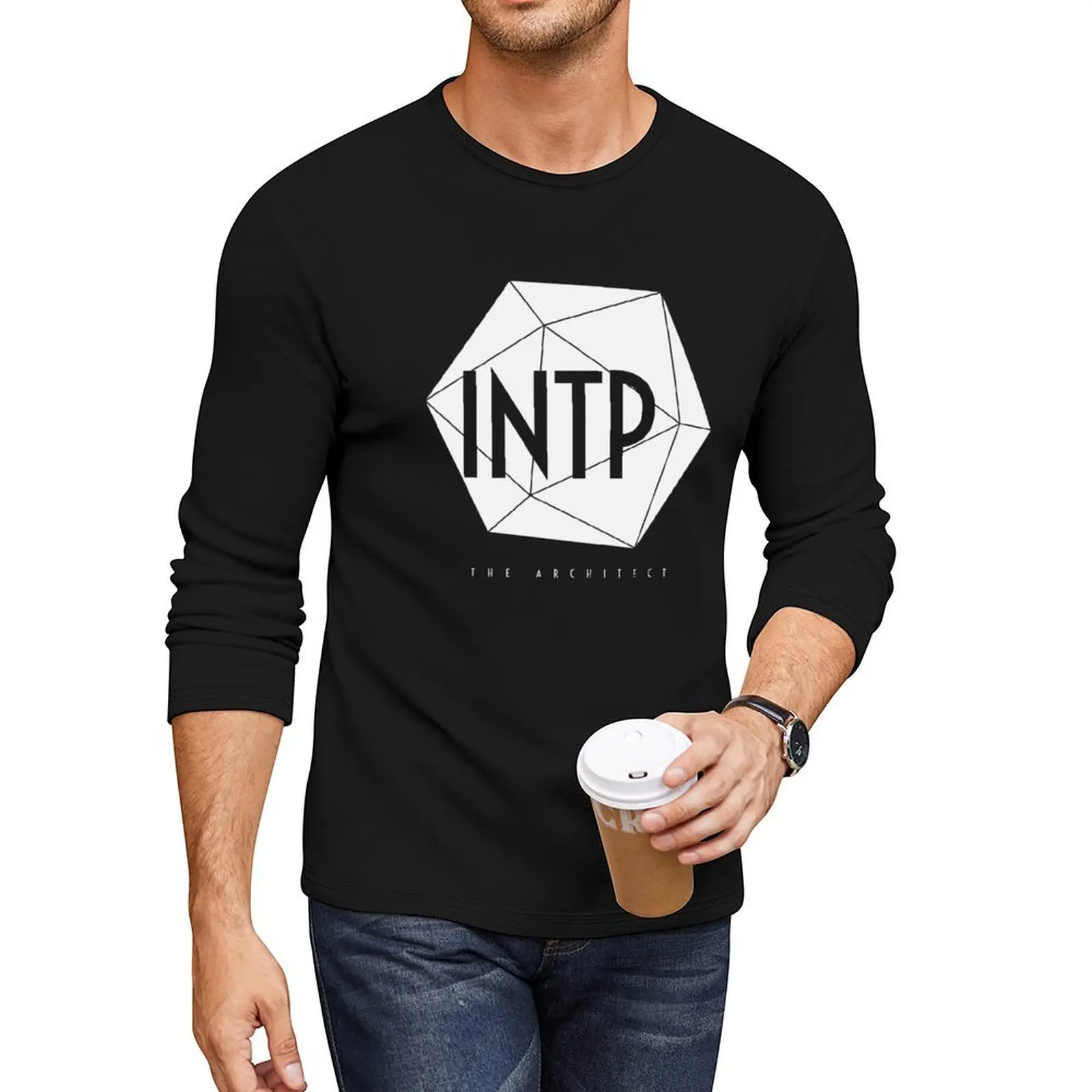 INTP The Architect - MBTI نوع تي شيرت / جراب هاتف / كوب / تي شيرت طويل مخصص تي شيرت جرافيك تي شيرت ملابس الرجال #6