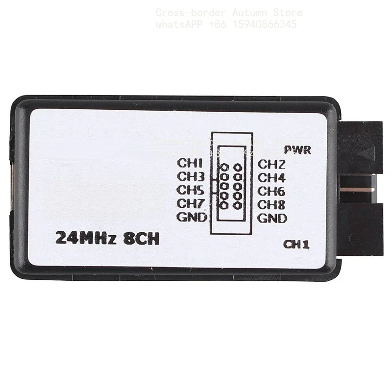 For USB logic analyzer, microcontroller, suitable for ARM FPGA debugging sharp tool 24M sampling 8 channels