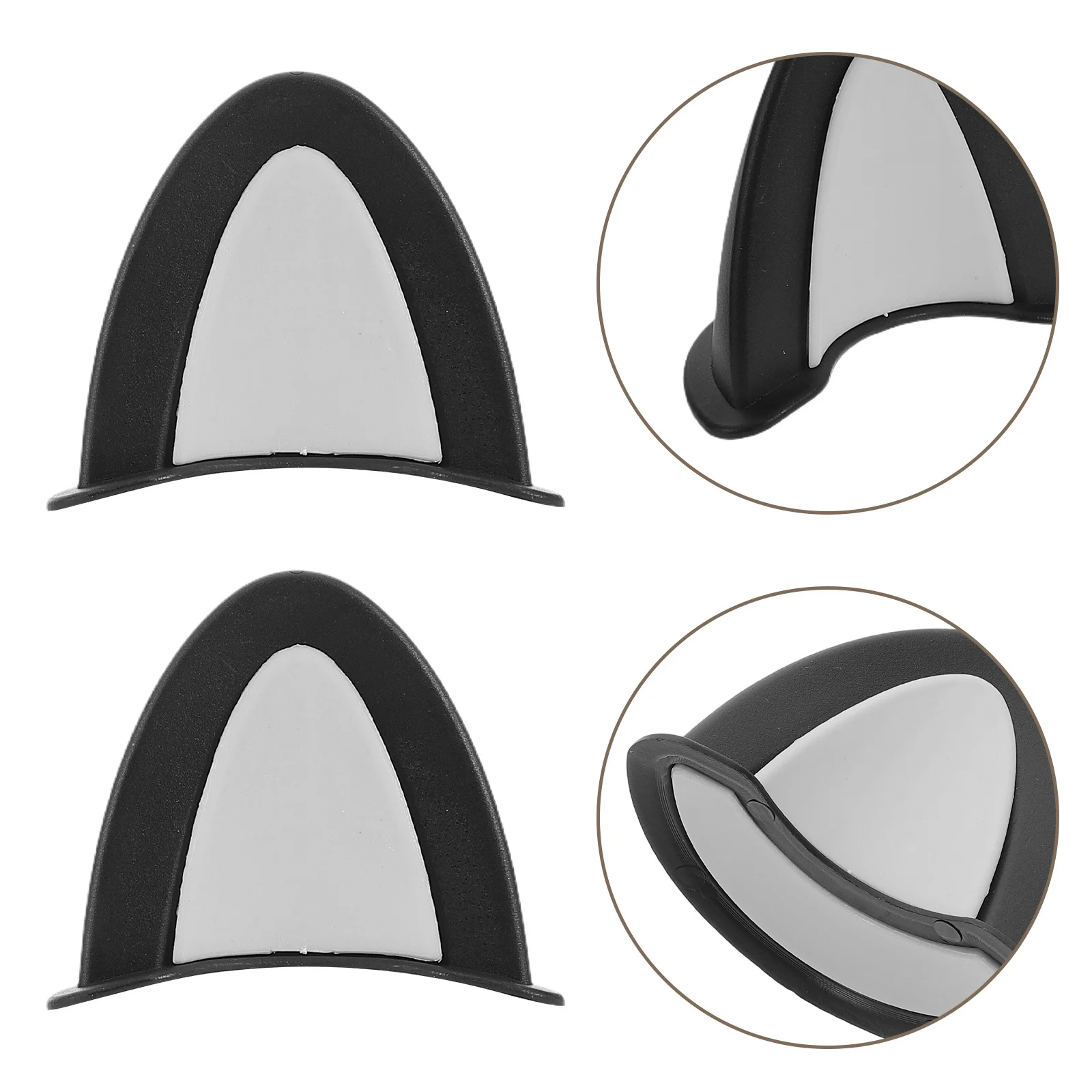 

3 пары аксессуаров для кошачьих ушей, креативное украшение для мотоцикла, скутера, модные защитные уши мотоцикла для женщин