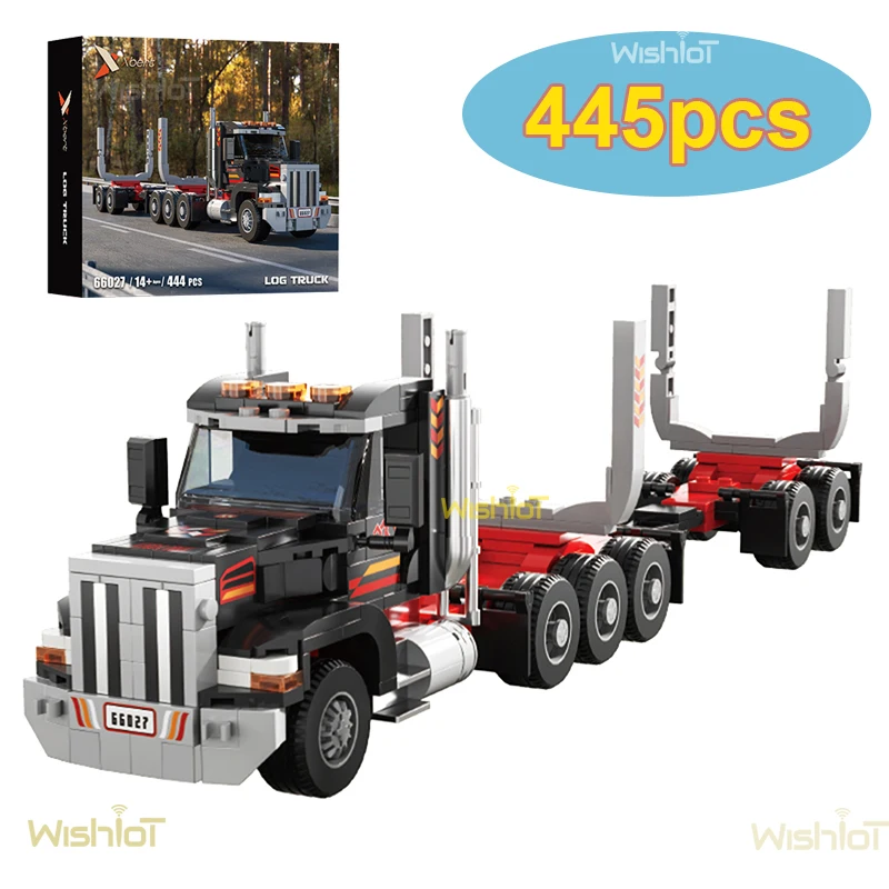 

Голова грузовика, деревянная модель транспортного автомобиля, 445 шт., набор строительных блоков, настольный дисплей, образовательная строительная игрушка в подарок