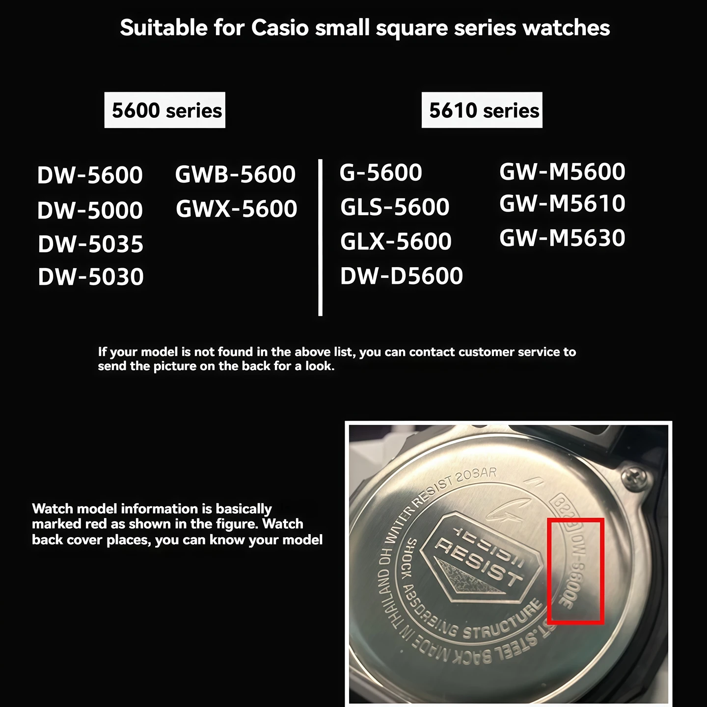 Anti-risco fio de metal guarda pára-choques protetor relógio para casio dw5600 5610 GW-B5600 série acessórios de relógio multicolorido