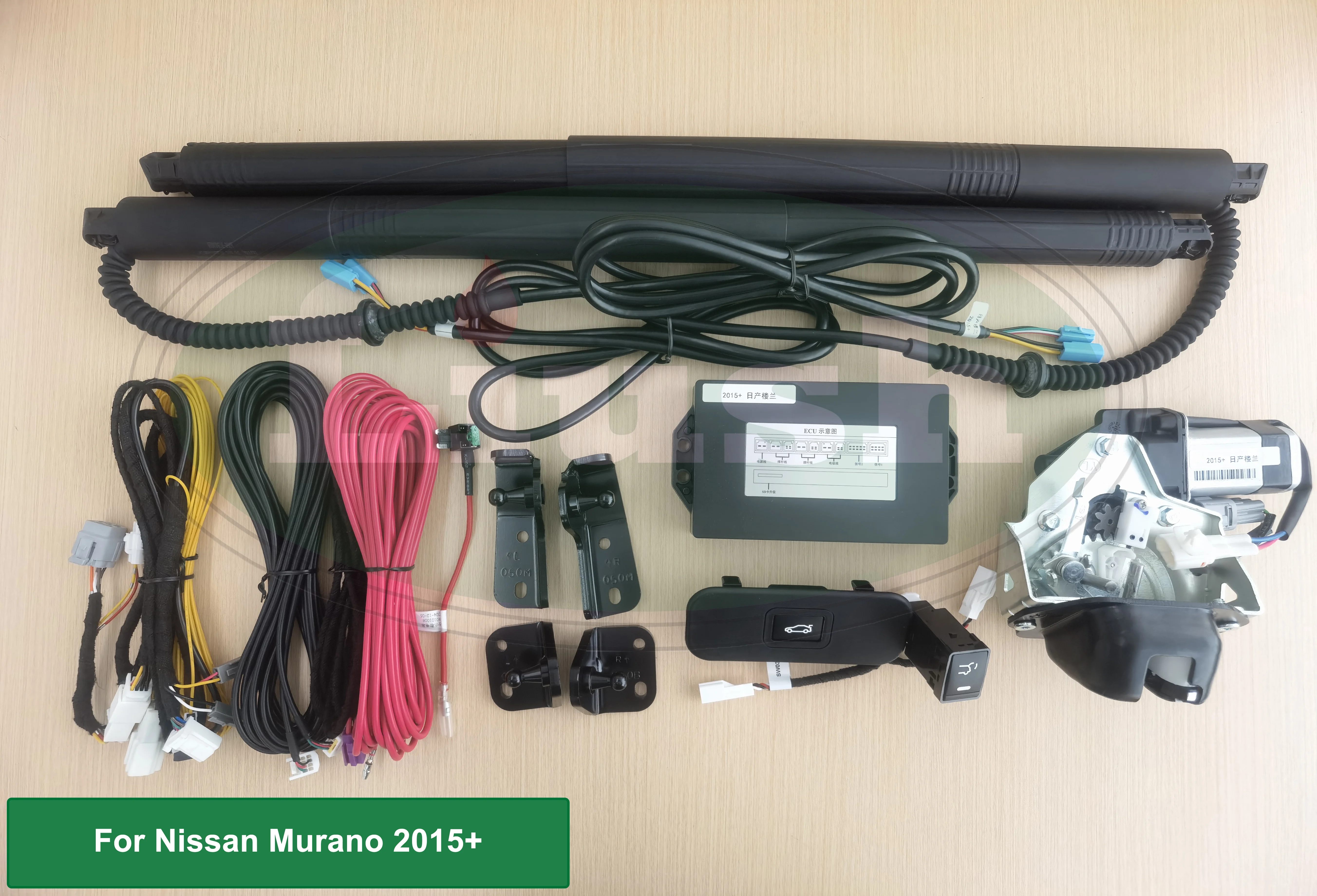 MSLiush-portón trasero eléctrico para Nissan Murano 2015, Sensor de patada y Sensor de pie, parte del cuerpo, maletero de coche