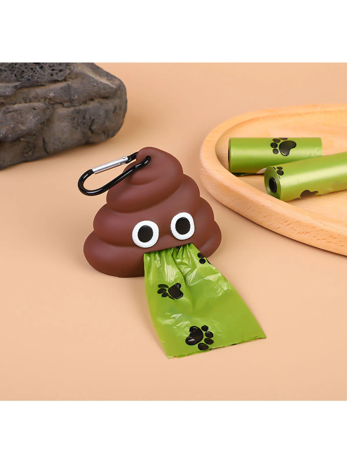 Portable Biodegradable Pet Waste Bag Dispenser description 1