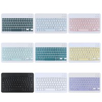 10 inch Bluetooth Keyboard Mouse Set Rechargeable Ultra-Thin Mini Keyboard And Mouse Wireless Silent Keyboard Mouse