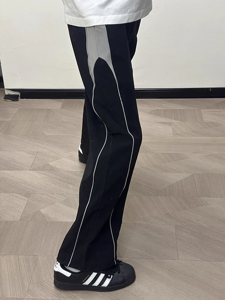 

Американский цвет Blo Qui Dry, спортивные мужские повседневные брюки с прямыми штанинами, осенние модные универсальные удобные уличные брюки