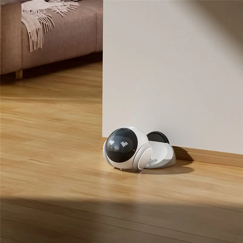 AB46-Child Care Smart Robot Featuring Pet Monitoring& Elderly Companion, APP Remote Control, Motion Detection, 2-Way Voice Call