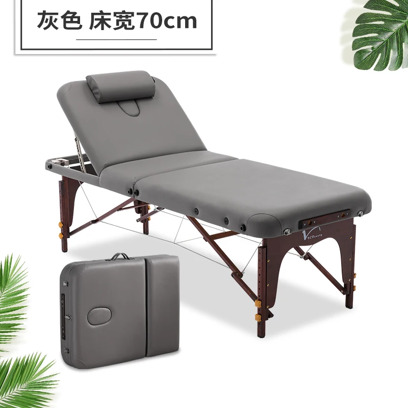 Tavoli da massaggio pieghevoli portatili materassi da salone Pedicure Tattoo Bed Lash headboard Spa Kosmetikliege mobili di bellezza LJ50MB