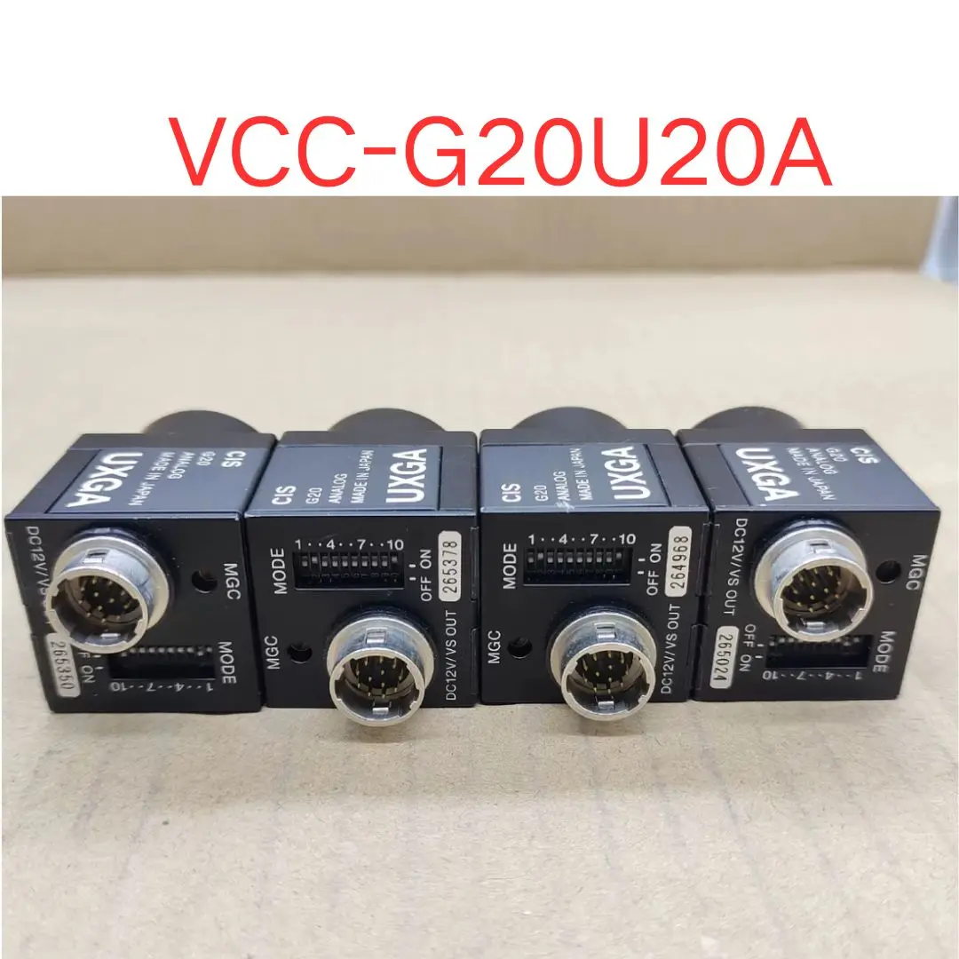 used VCC-G20U20A Industrial Black and White CCD Camera test ok  Fast shipping