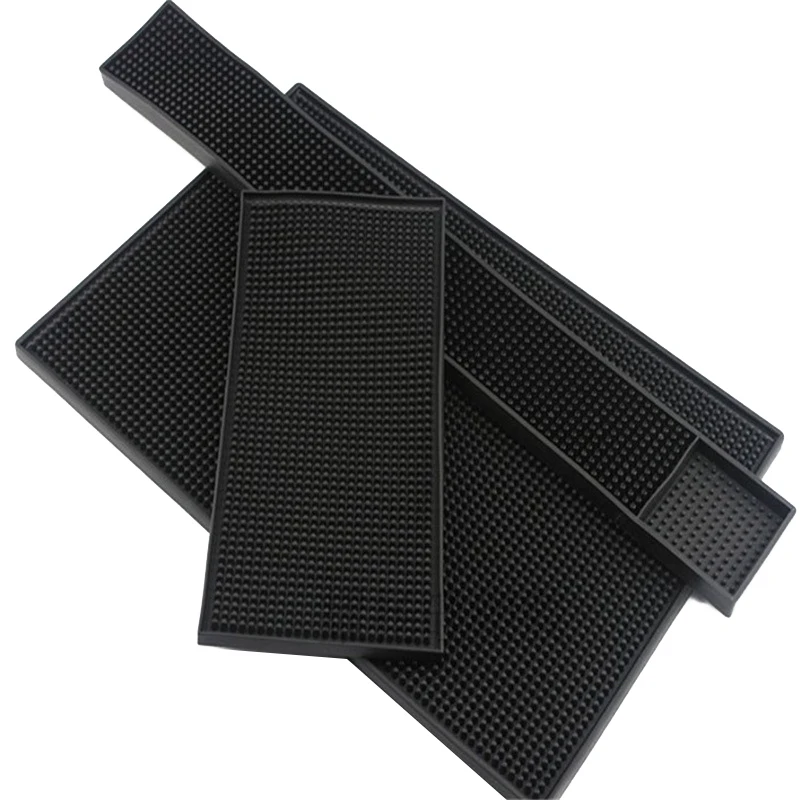 Bar Mat Anti-slip PVC Cafe Bar Mats Home Cup Mat Waterproof Heat Resistant Durable Drain Bar Service Spill Mat For Home Bar Cafe