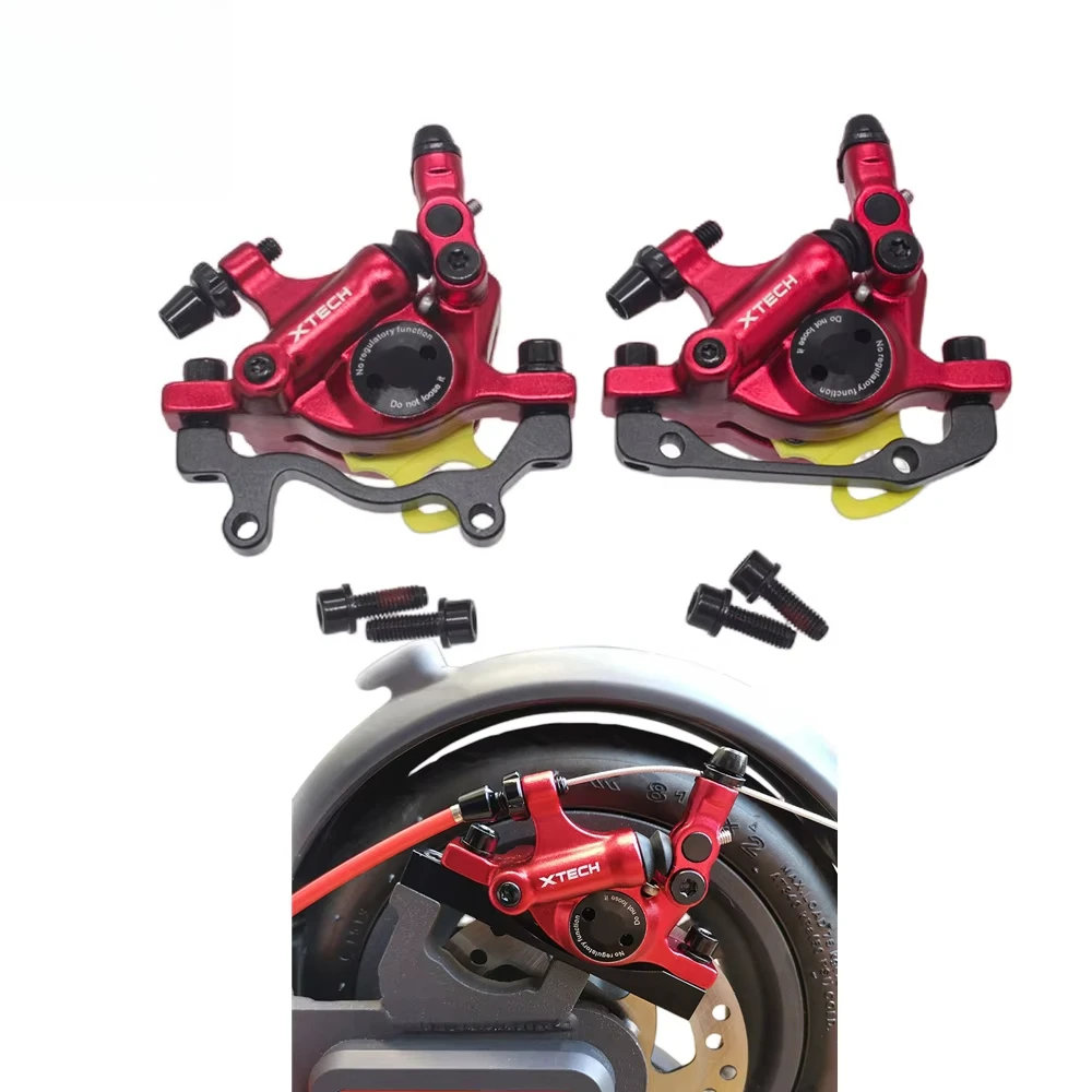 New Image M365 Front Rear Line Pulling Hydraulic Brake Disc Parts for Adult Electric Scooter Disc Brake Scooter Disc Brake Kit
