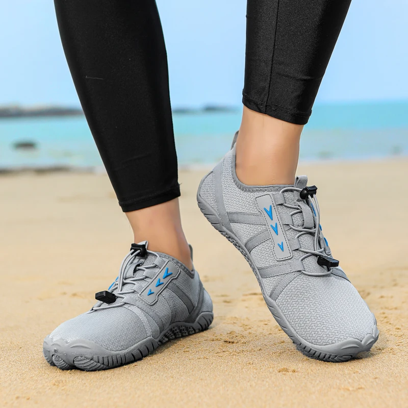 الرجال الشاطئ بيرفوت أحذية ماء الصيف السباحة الخفيفة المحمولة وادر سريعة الجافة في الهواء الطلق المنبع الخوض أحذية رياضية36-46