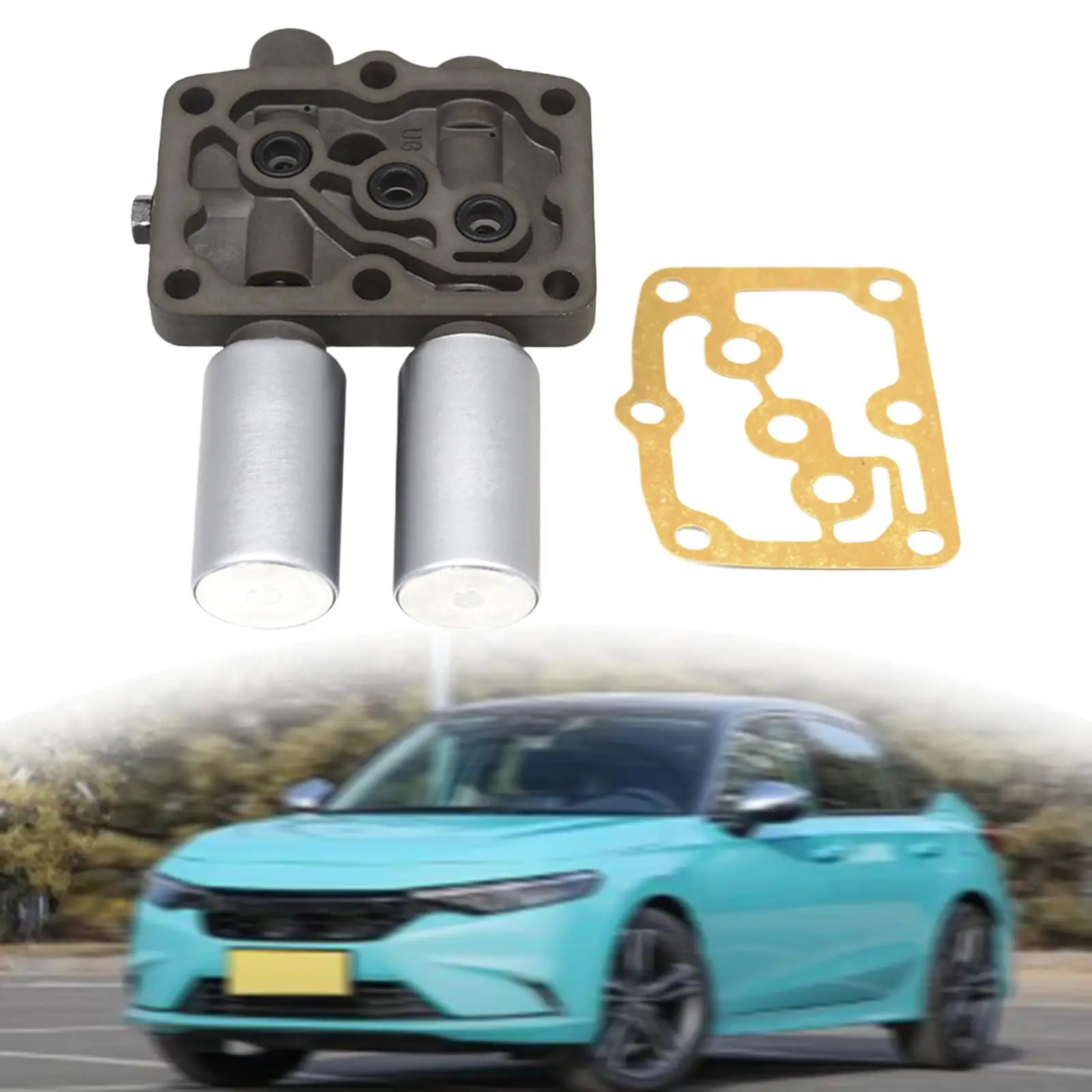 

Transmission Dual Linear Shift Solenoid 28250P6H024 Assembly Sturdy Car Accessories Replace for Honda Accord Odyssey Acura