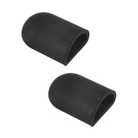 A57T 2Pcs Foot Support Cover Silicone Sleeve for Ninebot Es2 Es4 Millet Xiaomi M365 / M365 Pro Electric Scooter,Black