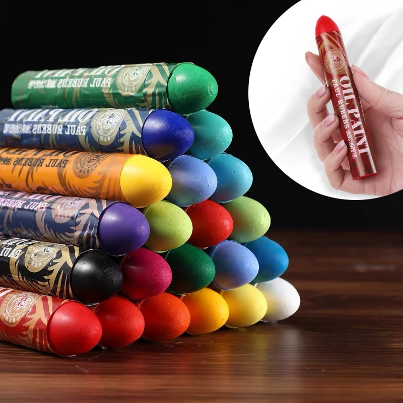 Rubens Single Oil Pastels Super Large Super Soft Heavy Color Oil Chalk Crayon for Artist Student Painting Art Supplies