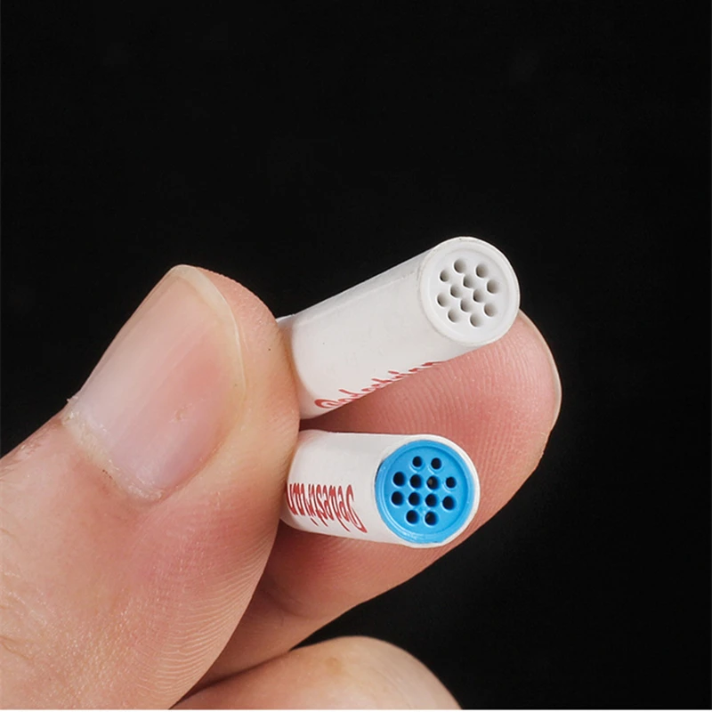 250Pcs/Box 9mm Active Charcoal Tobacco Smoking Pipe Filters Smoking Pipe Filter Activated Carbon Tobacco Pipe Filters