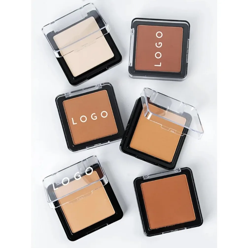 12g Vegan Concealer Pressed Powder High Coverage Matte Finish Oil Control LongLasting Private Label Custom Logo Makeup Wholesale