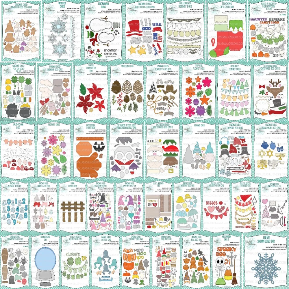 

Big Sale Christmas Metal Cutting Frame dies 2024 New Templates DIY Scrapbooking Scales and skulls Paper Making Crafts Cuts