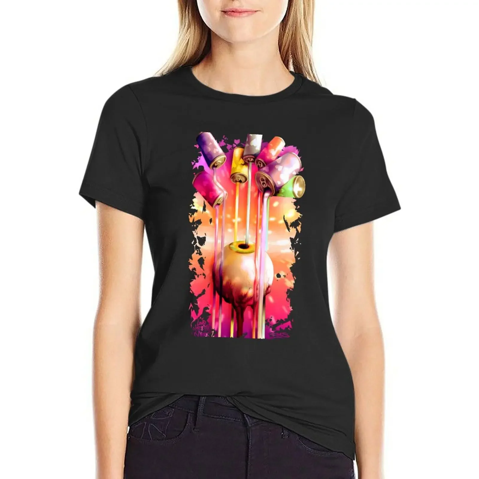 

Love Hits The Mark T-Shirt shirts graphic tees blacks sweat korean Women's clothes