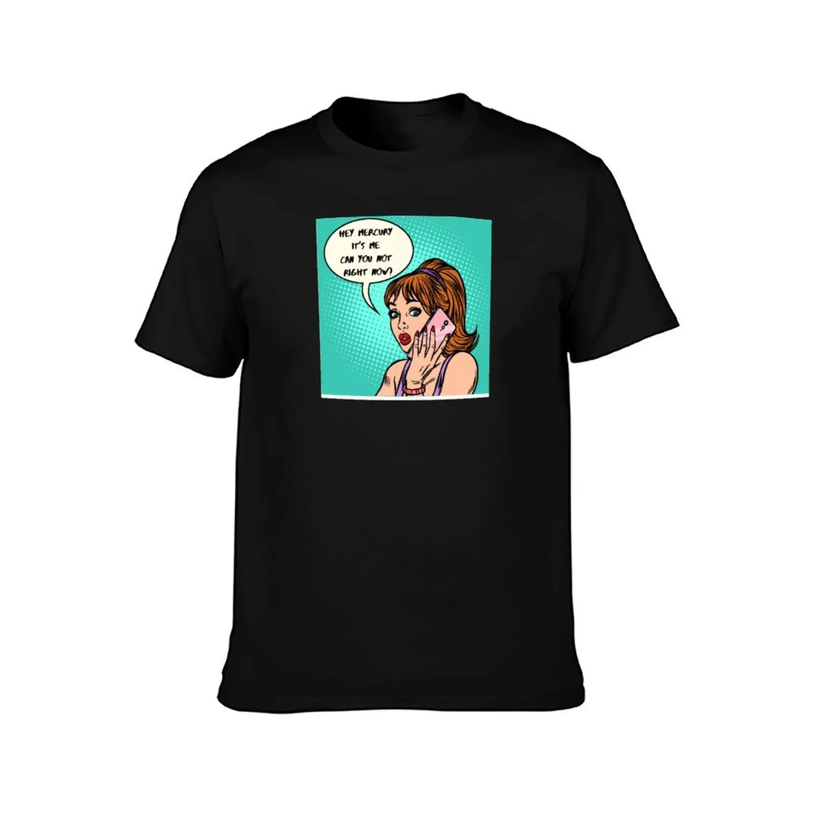 Mercury retrograde T-Shirt Daily Work Short Sleeve Top T-Shirt