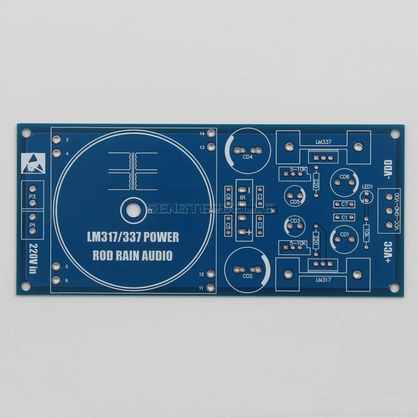 LM317 LM337 15VA Transformer Dual Output Adjustable Voltage Regulator Power Supply Board For Audio Preamp DAC