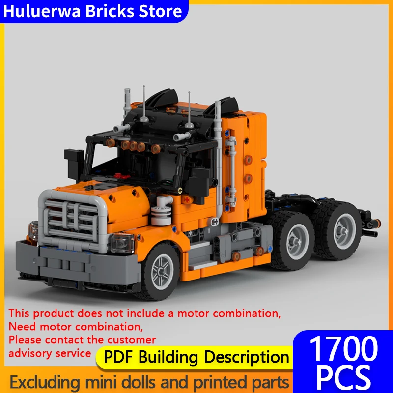 

Модель скоростного гоночного автомобиля MOC, строительные кирпичи, дальнозерновой грузовик, модульная технология, детские праздничные подарки, сборка игрушек, костюм