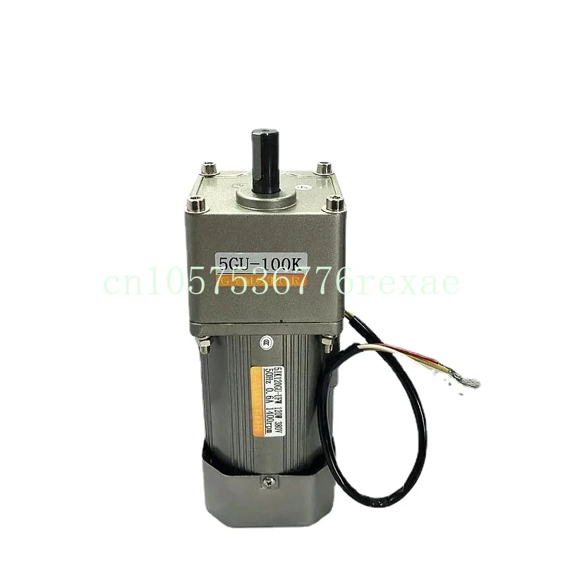 

AC Gear Reducer Motor, Fixed Speed, High Torque 5IK120GU 120W Three-phase 220V/three-phase 380V