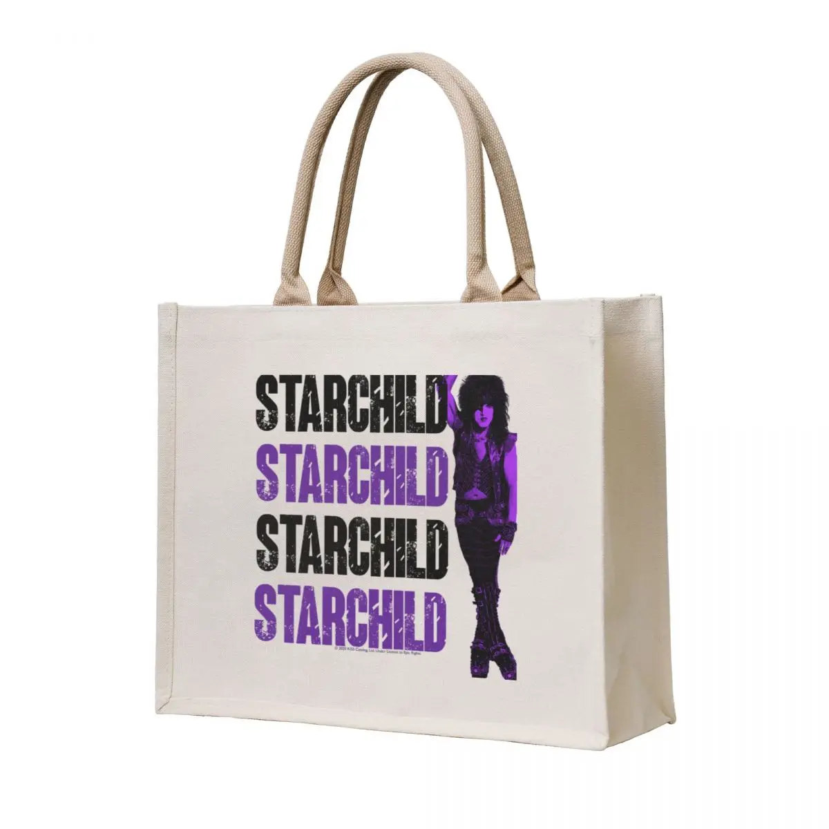 

KISS Front Man The Starchild Tote Bag bags luxury women reusable shopping bag sacs de shopping