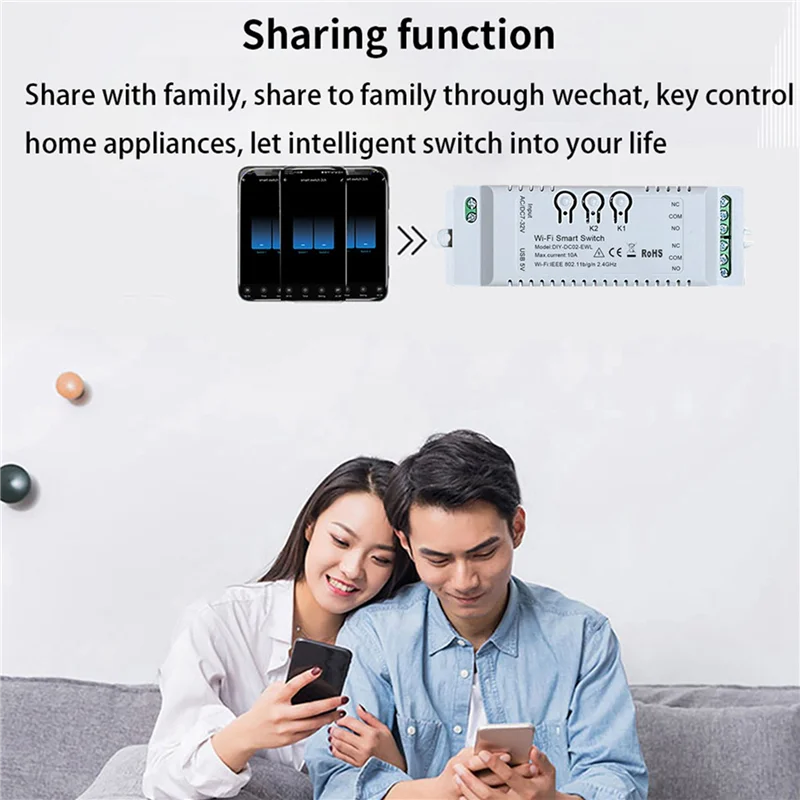 

FORW-6X 2CH Wi-Fi умный переключатель DIY таймер Ewelink APP 85-265 В USB 5 В 2,4G Wi-Fi модуль домашней автоматизации для Alexa Google Home
