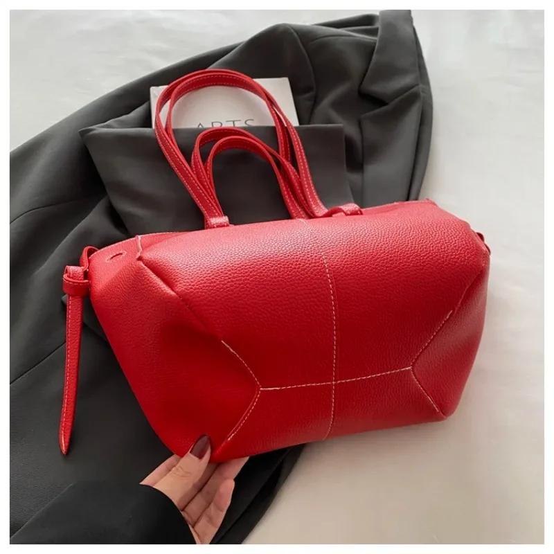 حقائب يد للنساء 2026 Tendecia مصمم حقائب فاخرة أنثى كبيرة حقيبة يد جلدية حقائب اليد السيدات الكتف حقيبة كروسبودي #5