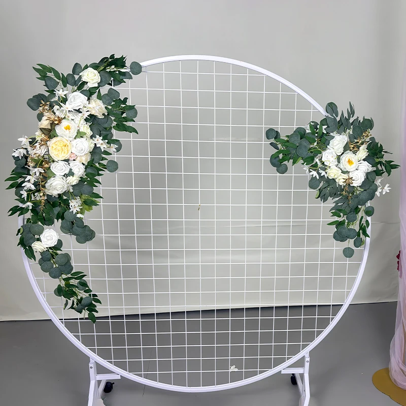 

2Pcs simulation artificial suit lintel flower wedding wedding hotel decoration runway modeling scene arrangement lintel flower