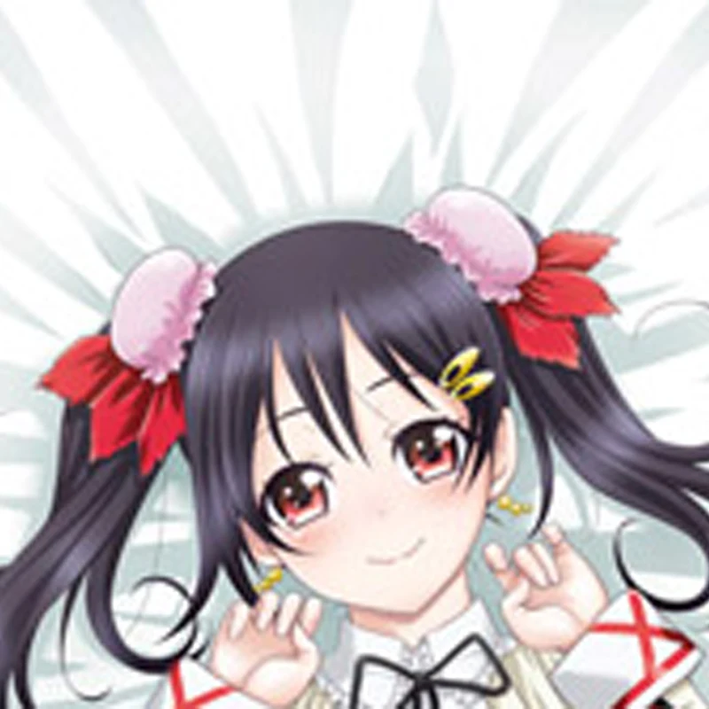 Nico Yazawa Anime Dakimakura Pillow Cover Double Sided Print Hugging Body Pillow Case Multi Size 120-180cm