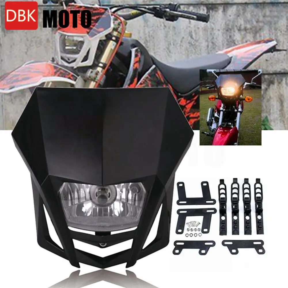 LED-koplamp Set 60W Voor CRF En KLX – Helder, Waterdicht En Makkelijk Te Monteren!