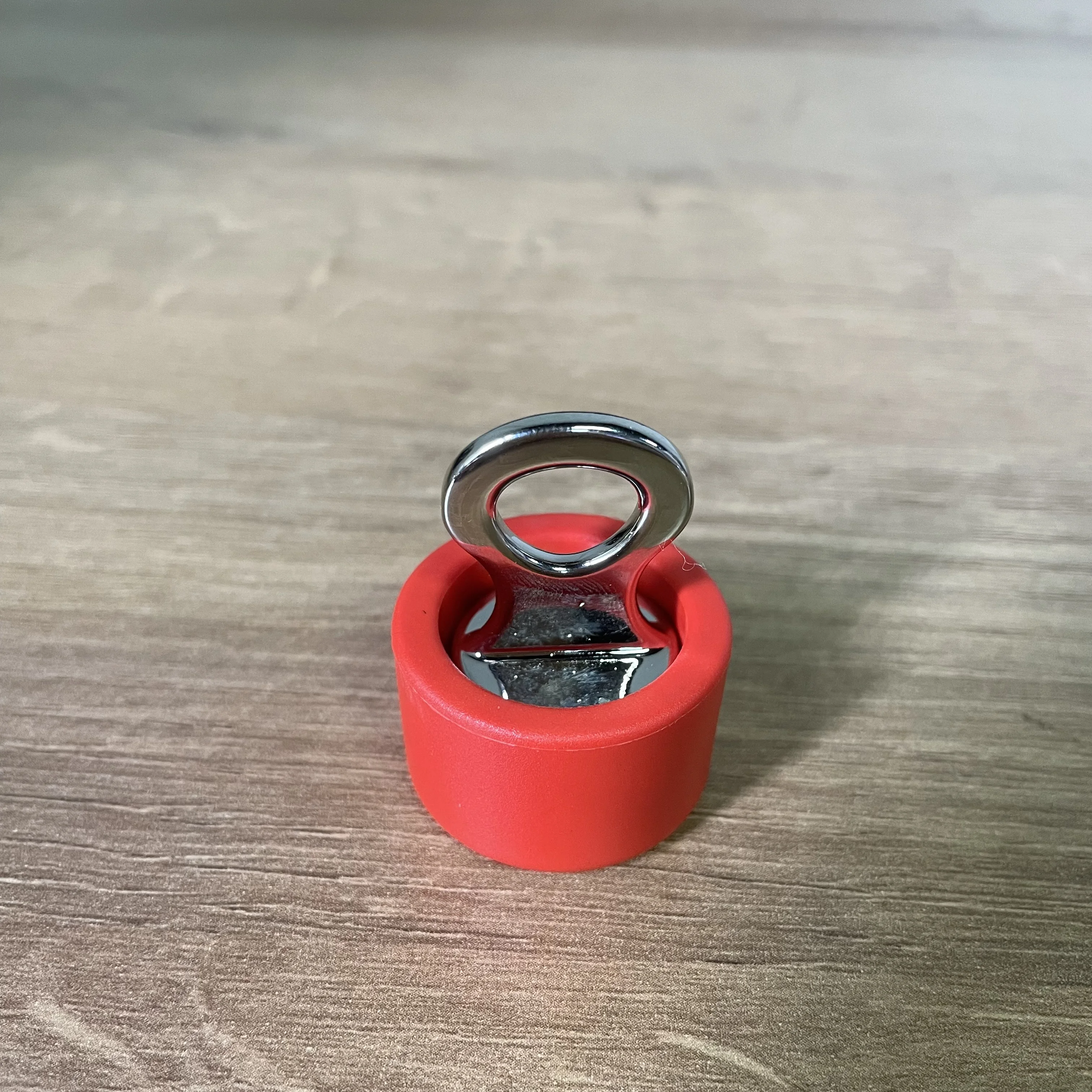 Rozerood plastic slot met stalen pin PVC-dop Magneetsleutel Roze magnetisch slot voor veiligheidsgordel Patiëntenziekenhuisvervoer