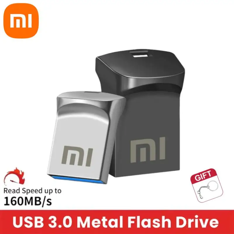 Xiaomi USB-Flash-Laufwerke 2 TB USB 3.0 High-Speed-Metall-Stick 1 TB 512 GB tragbares Pen-Laufwerk Wasserdichter Memoria-Speicher U-Disk