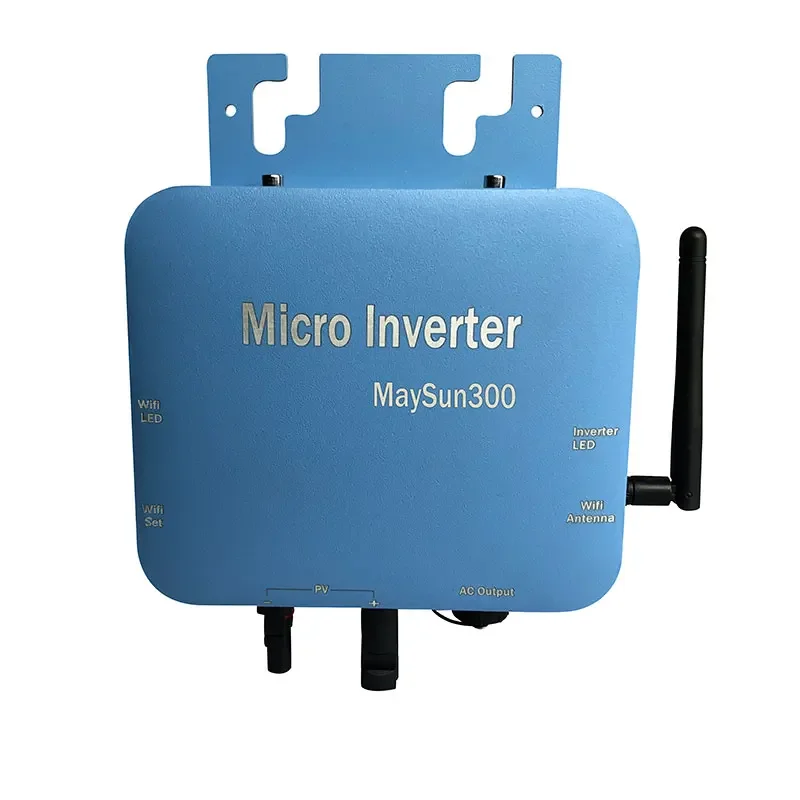 600W 800W Grid Tie Inverter Micro Smart Inverter for Plug and Play Solar Home Balcony Solar Micro Inverter With WiFi