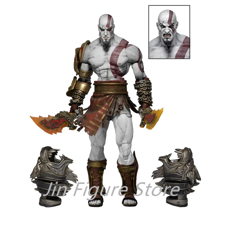 

NECA God of War Фигурка Ultimate Kratos Фигурка ПВХ Подвижная коллекция 18 см Игра GOW Ghost of Sparta Kratos Модель игрушки