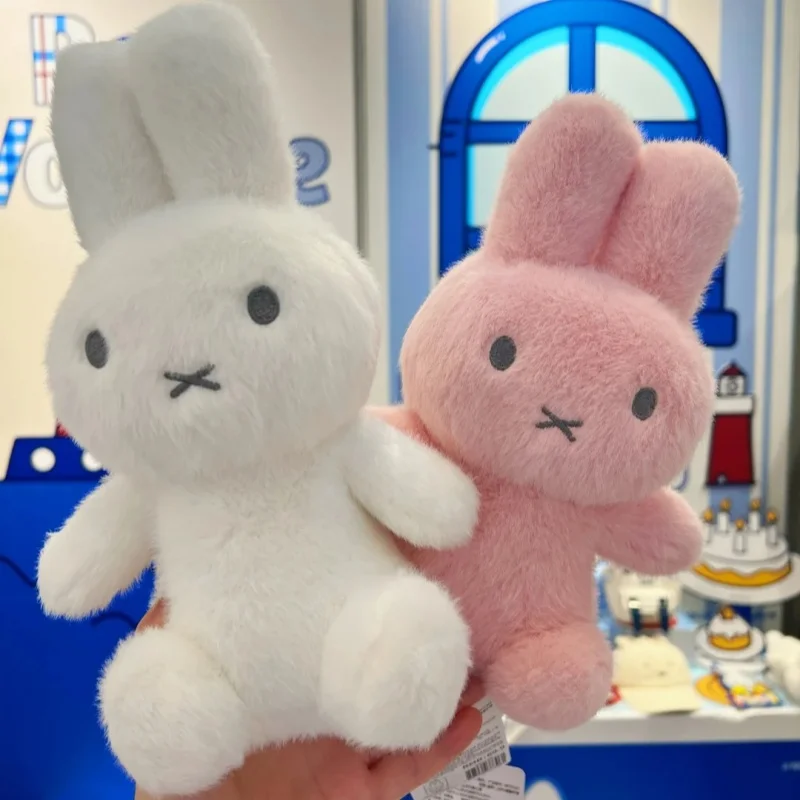 

Kawaii Miffy Original Cute Plush Doll Cartoon Rabbit High Quality Bedroom Hug Pillow Ornament Soothing Toy Festival Gifts