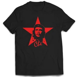 Che Guevara T-Shirt Men O Neck cool 100% Cotton Harajuku Fashion Vintage Daily Casual T Shirts Short Sleeve Tees Tops