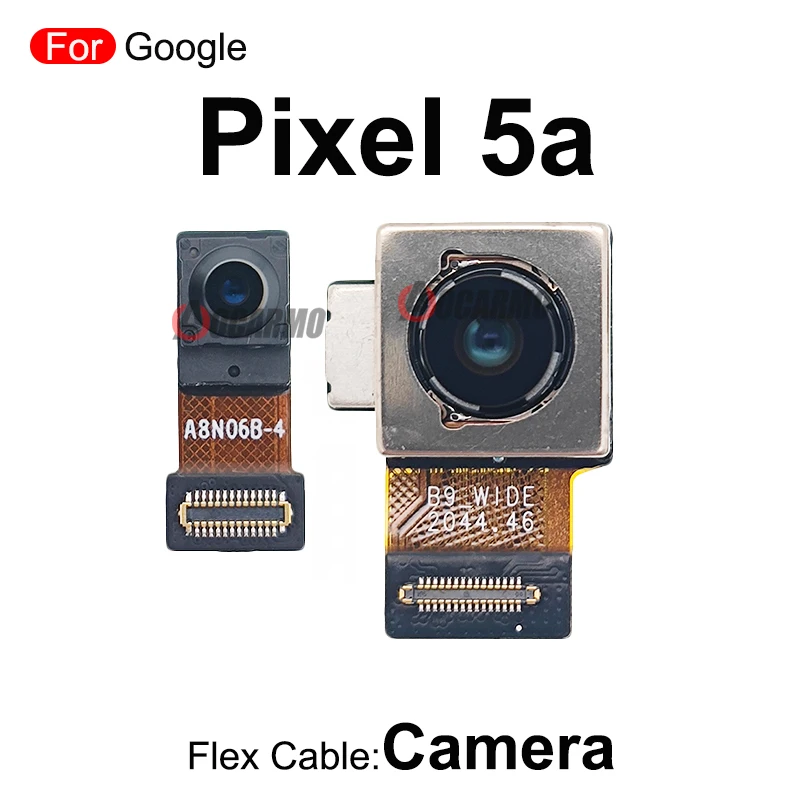 Para google pixel 4a 4g 5g 5a 6a traseira principal traseira ampla câmera e módulo de câmera frontal cabo flexível peças de reposição