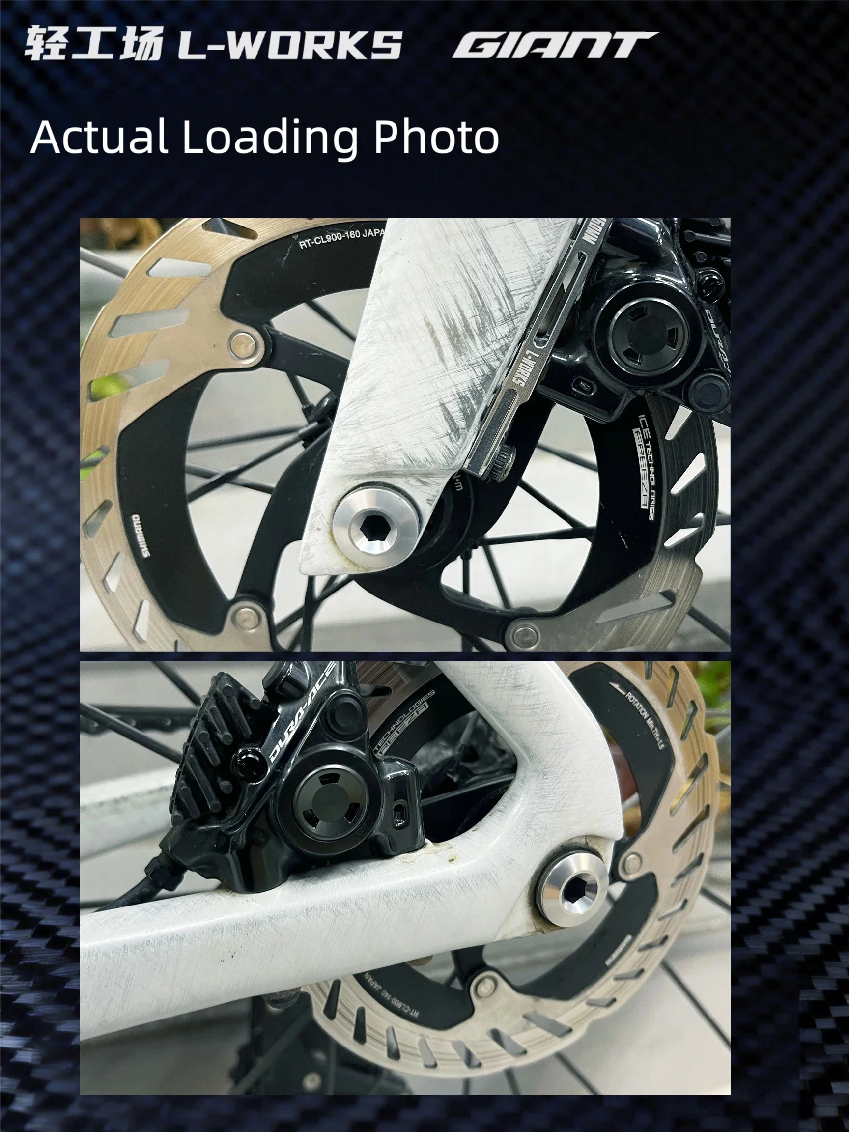 L-WORKS Bicycle Bottom Bracket: Ultra-Lightweight 7050 Aluminum Alloy Bottom Bracket 38g for Giant TCR Propel Defy PP