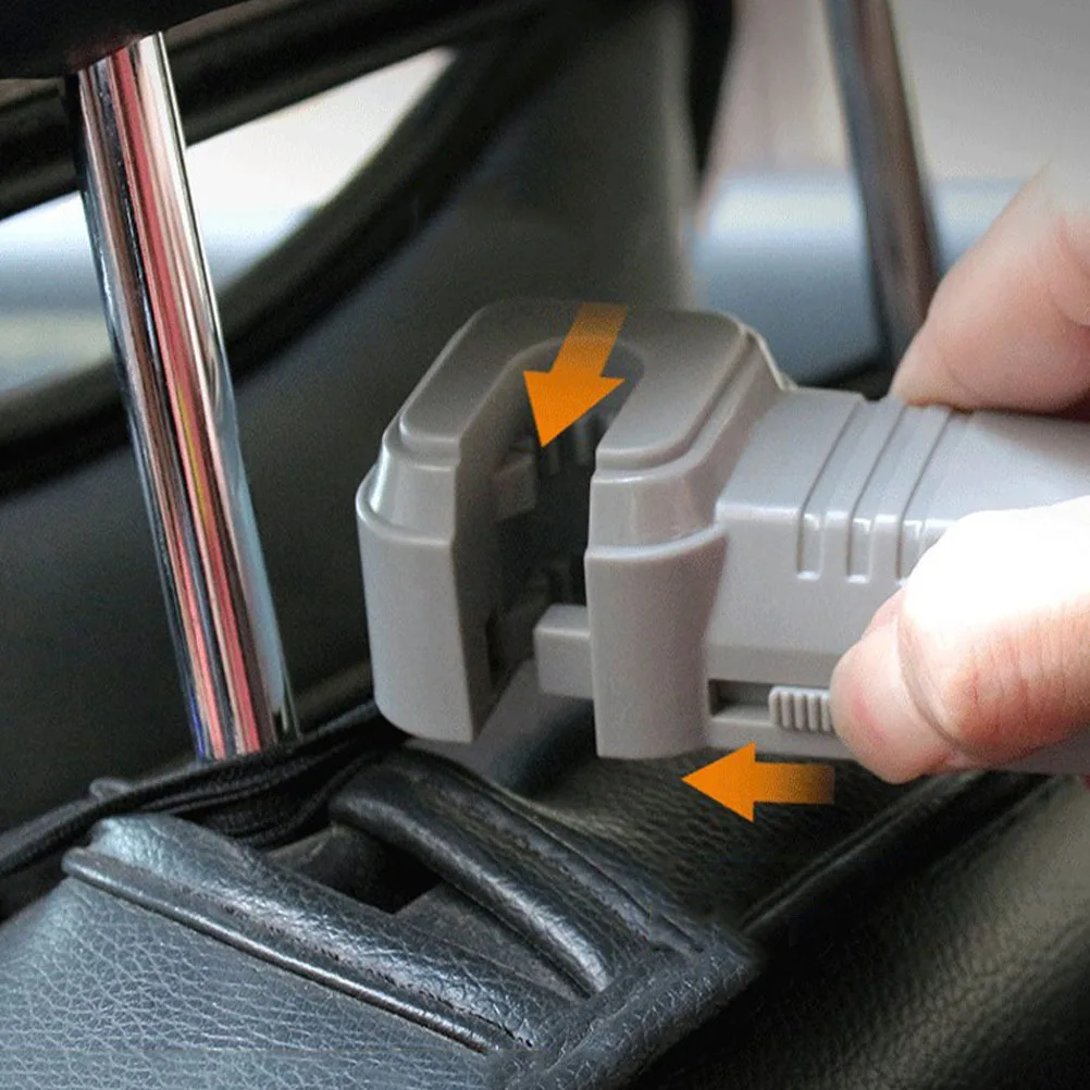 

Car Seat Universal Vehicle Headrest Hook Hanger Backseat Phone Bracket Multi-Functional Headrest Phone Holder Car Backseat