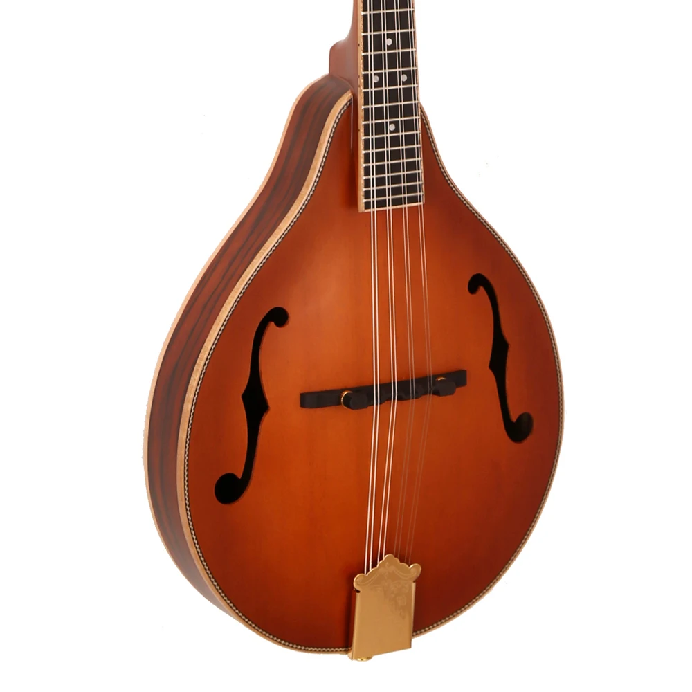 Hot Sale Classical 8 Strings Musical Instrument Matte Finish Mandolin Spruce Solid Wood Mandolin