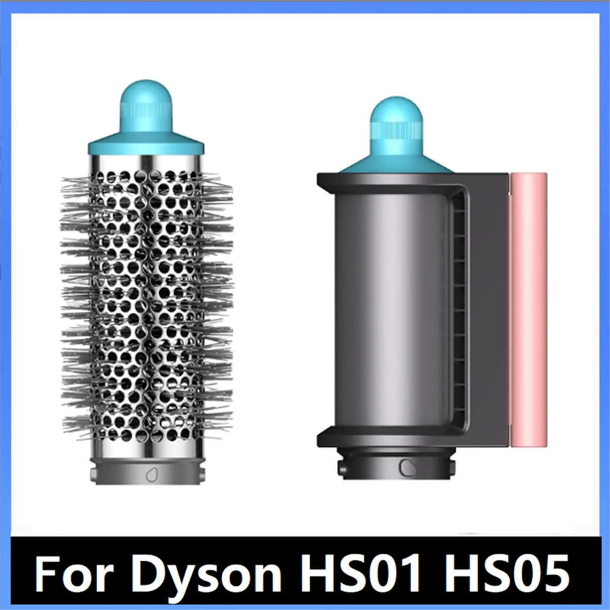 Cylinder Comb and Anti- Nozzle for HS01/HS05 Styler Attachment Hair Smoothing Drying