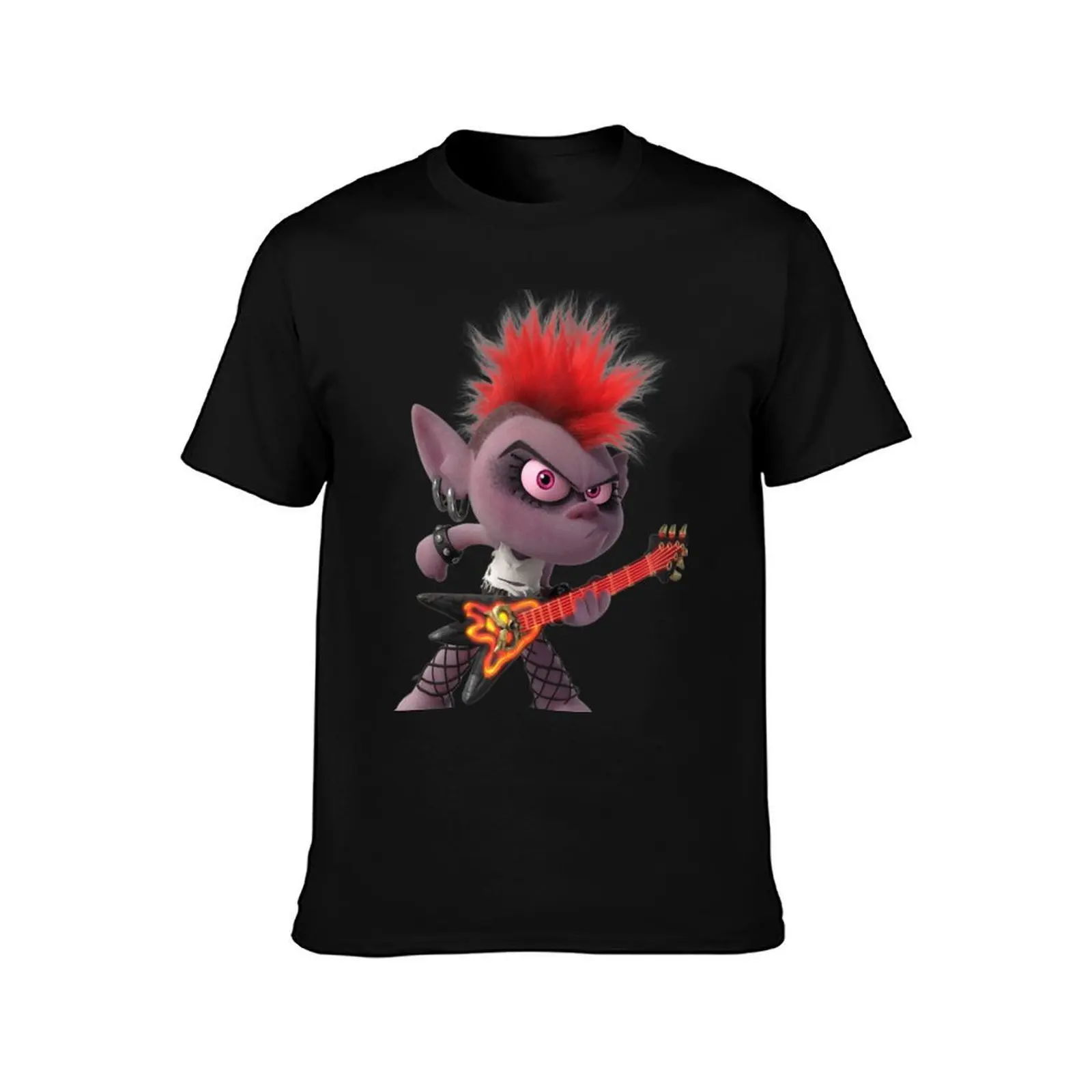 Funny Trolls World Tour T-Shirt Casual Loose Fit Short Sleeve T-Shirt