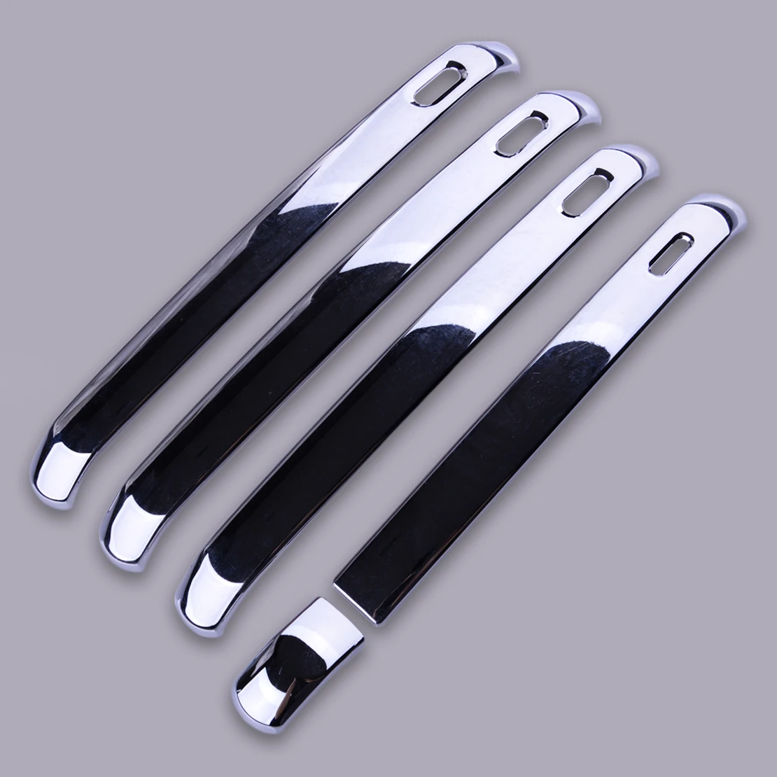 

1 Set Chrome Silver ABS Plastic Exterior Side Door Handle Cover Cap Molding Trim Fit for Lexus NX 250 RX 350 350h 500h 2023