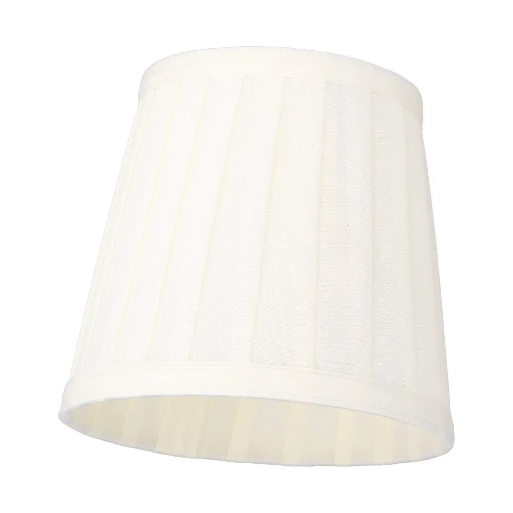 3PCS Modern Fabric Lampshade Clip On Design 5.5 inch Height Chandelier Lamp Shades Small Lamp Shades Floor Lamp