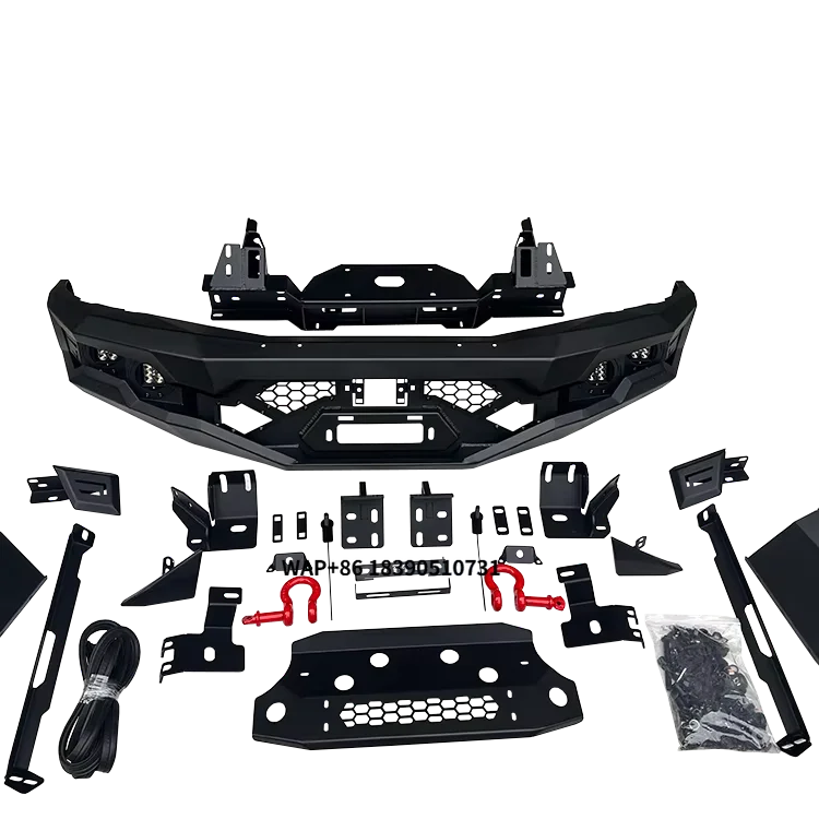 

Стальной передний бампер-кенгурятник для Ranger T9 | Прочный стальной бампер-кенгурятник | Готовность к работе с лебедкой и защита для бездорожья